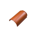 Firstziegel Tegula für den perfekten Abschluss jeden Daches gedeckt mit Dachziegel Tegula aus dem Langenzenner Werk