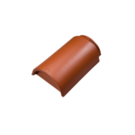 Gratanfänger tegula für Walmdächer, die mit dem Langenzenner Ziegel tegula gedeckt worden sind