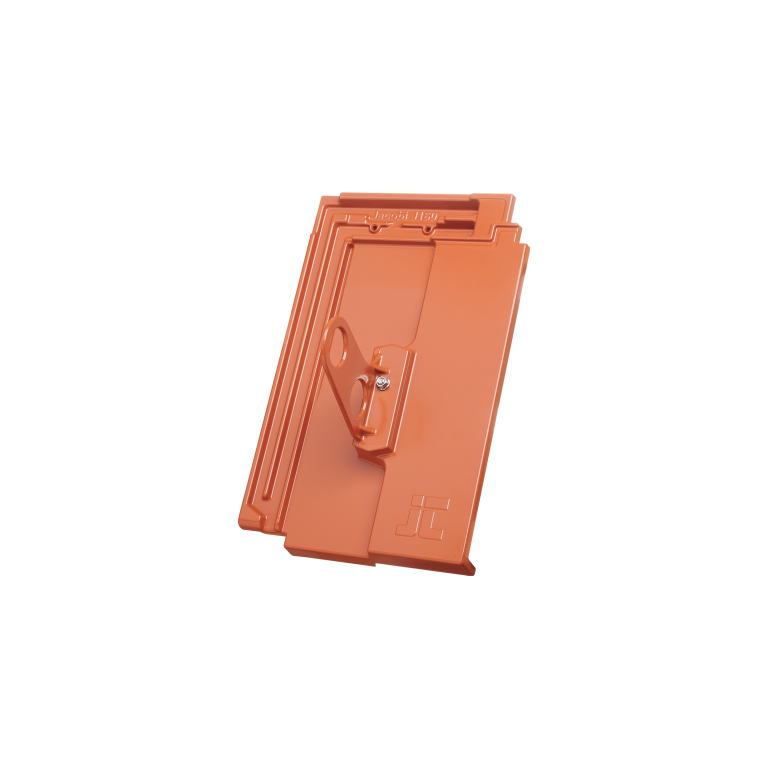 Einfache und schnelle Fixierung von Schneefangrohren mit unseren Doppelrohrhalterungen. Bestehend aus langlebigem und robustem Aluminium in Form und Farbe passgenau zu den Flächenziegeln J160.
