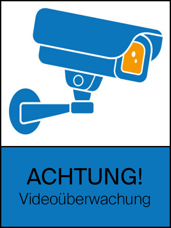 Achtung! Videoüberwachung