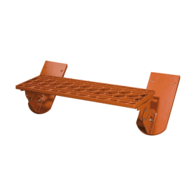 Der Langrost für den Süddeutschen Biberschwanzziegel bietet mit rutschfester Oberfläche und neigungsverstellbarer Montage sicheren Stand auf dem Dach. Form- und farblich passend fügt er sich harmonisch in die Dachfläche ein.