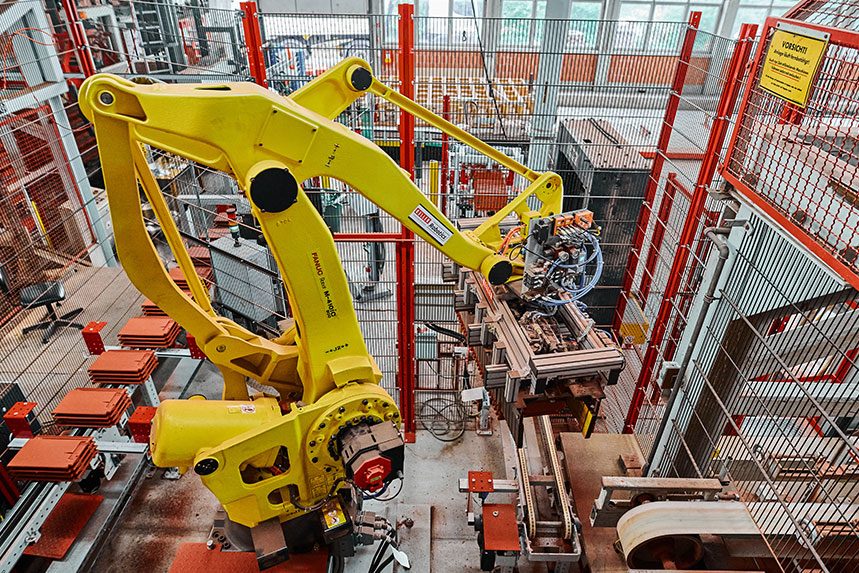 Jacobi Tonwerke 6 Generation Roboter