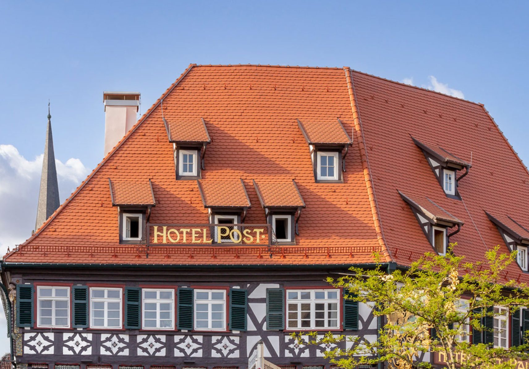 Biberschwanzziegel Segmentschnitt Alte Post