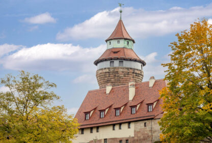 Biberschwanzziegel Rautenspitz Kaiserburg Nuernberg