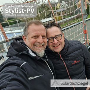 Instagram-Post zum Thema Solardachziegel Stylist-PV