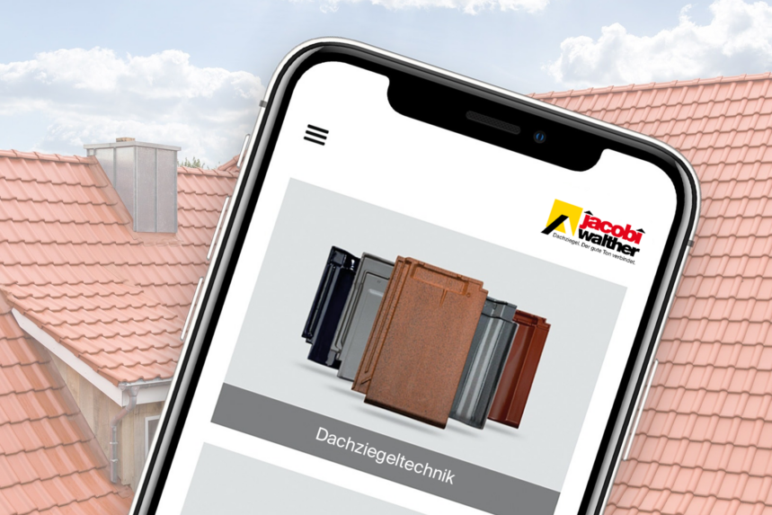 Neue App Dachziegeltechnik im App Store und google Play Store kostenlos erhältlich