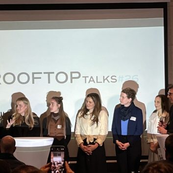 Sehr beliebt bei der Architektenschaft: Rooftoptalks von Dachkult eine Initiative für das steile Dach