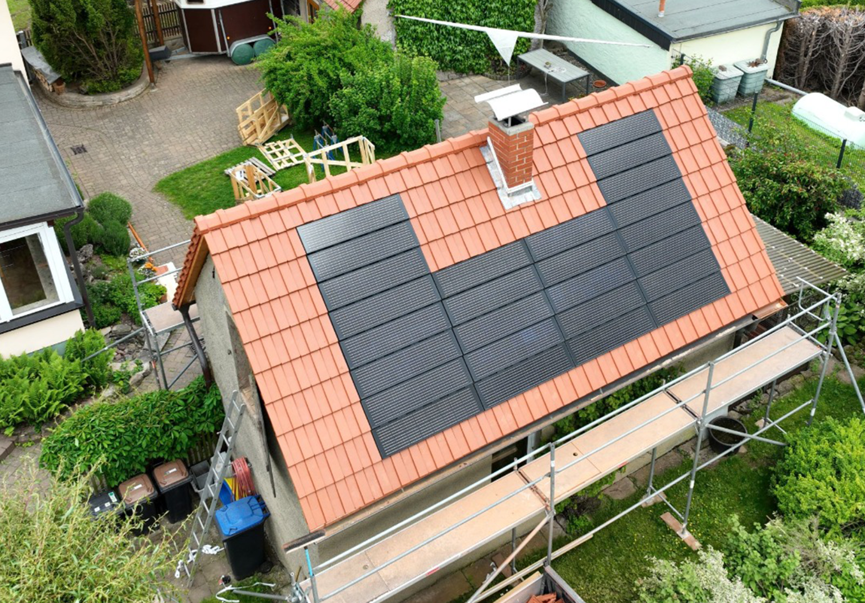 Top Job mit Trendziegel J160 von Jacobi