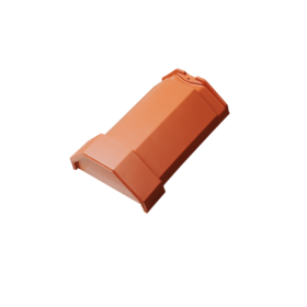 Der Gratanfänger F21 ist bei Walmdächern wichtig, dieses Firstserie ist durch die kantige Form gerade bei Architekten sehr beliebt