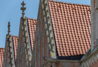 Katharinenkirche mit Krempziegel K1 mit Fokus auf die Dachfläche