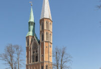 Katharinenkirche mit Krempziegel K1 mit den Türmchen