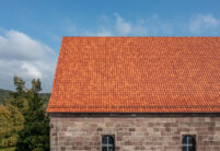Historisches Muthaus mit Krempziegel K1 in Harzerbunt mit schönem Deckbild