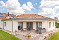 Bungalow mit Blick auf die Terrasse, auf dem Dach Marko in Bella Casa