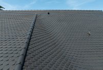 Einfamilienhaus mit Biber in edelnero aus der Langenzenner Bibermanufaktur mit tollem Deckbild