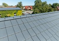 First und Deckbild mit Dachziegel Stylist in edelschiefer