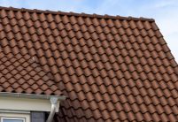 Klinkerhaus mit Hohlfalzziegel Z5 in dunkelbraun