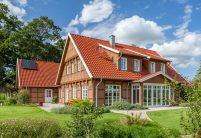 Hohlfalzziegel Z5 »variwell« auf einem Bauernhaus