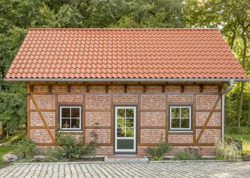 Modernes Bauernhaus mit Hohlfalzziegel Z5 »variwell«