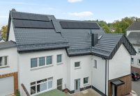 Tradition, Doppelmulde von Jacobi Dachziegel, auf saniertem EFH