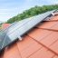 Top Aufnahme vom nichtkeramischen Solarzubehör Solarträger