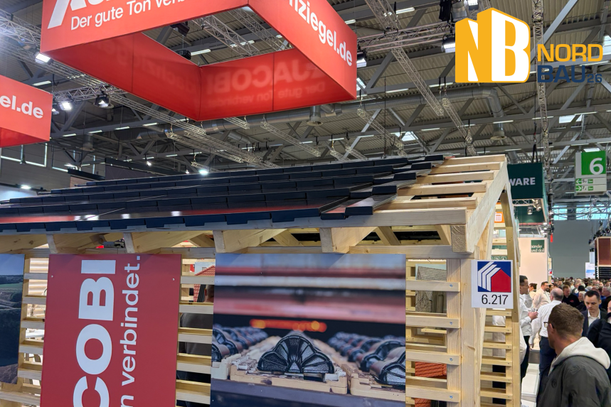 Jacobi stellt seine Dachziegelmodelle auf der Nordbau Messe 2026 vor