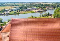Havelländer Wellenbiber auf de Dom Sankt Marien in Havelberg